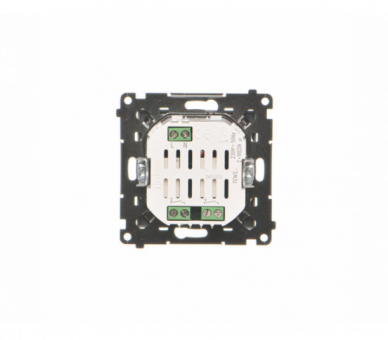 Łącznik elektroniczny podwójny z funcją przycisku lub łącznika czasowego, 2x10 A, 230 V (moduł), Grafitowy mat Simon 55 TEW2.01/116