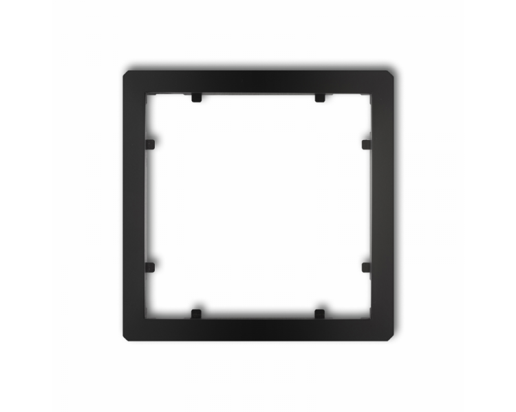 Adapter do standardu 55x55 mm, czarny mat Karlik 12DA-55