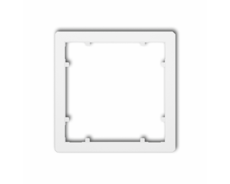 Adapter do standardu 55x55 mm, biały mat Karlik 25DA-55