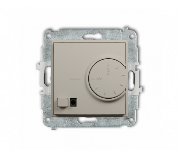 Regulator temperatury z czujnikiem powietrznym, elektroniczny, taupe Karlik ICON 60IRT-2