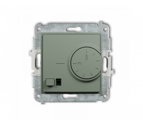 Regulator temperatury z czujnikiem podpodłogowym, elektroniczny, szałwiowy Karlik ICON 61IRT-1