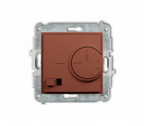 Regulator temperatury z czujnikiem powietrznym, elektroniczny, terakota Karlik ICON 63IRT-2