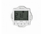 Regulator temperatury, tygodniowy, elektroniczny (podświetlenie białe), biały mat Karlik MINI 25MRT-3.1