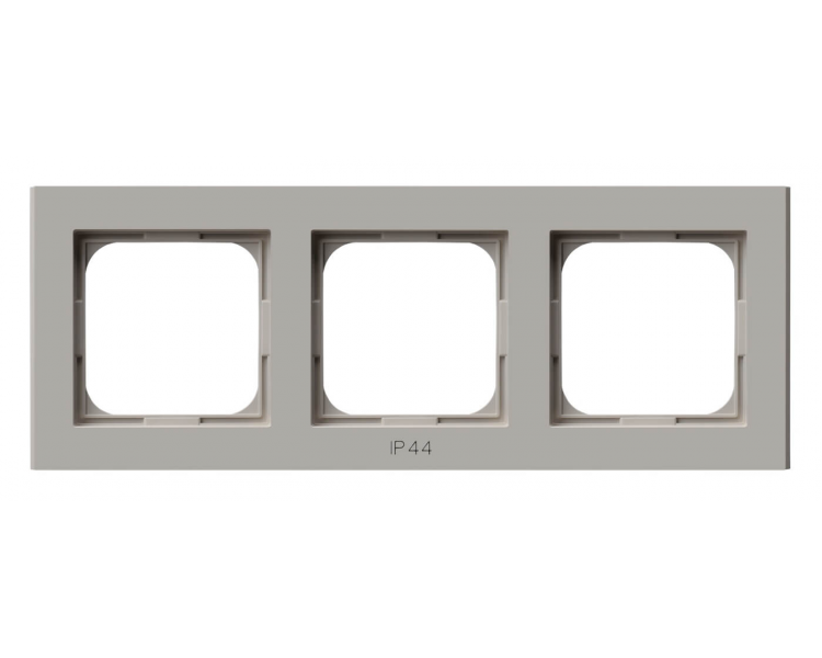 Ramka potrójna do łączników IP-44 Kaszmir Sonata RH-3R/82
