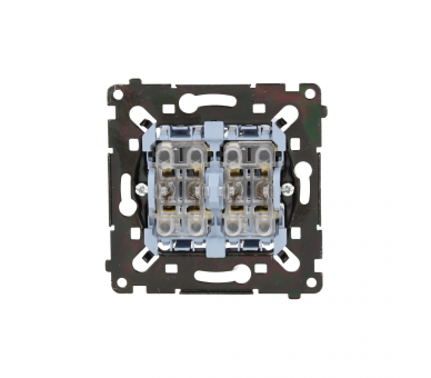 Łącznik krzyżowy podwójny, (mechanizm), 10AX, Simon 55 SW7/2MR
