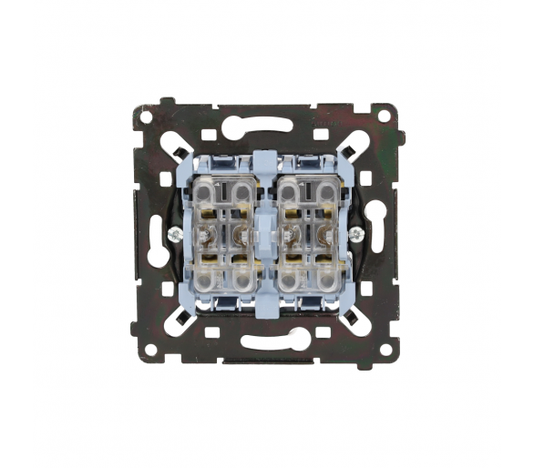 Łącznik krzyżowy podwójny, (mechanizm), 10AX, Simon 55 SW7/2MR