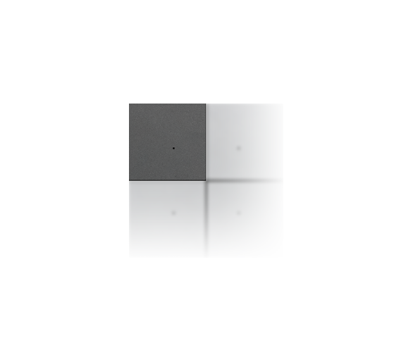 Klawisz personalizowany, IP20, grafitowy mat Simon 55 TKE4X/116