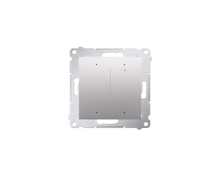 Ściemniacz do pasków LED-owych 12-24 V [Wi-Fi], 120 W, (moduł), srebrny mat, metalizowany Simon GO DESW1W.01/43