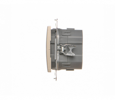 Ściemniacz do pasków LED-owych 12-24 V [Wi-Fi], 120 W, (moduł), złoty mat, metalizowany Simon GO DESW1W.01/44