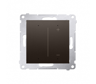 Ściemniacz do pasków LED-owych 12-24 V [Wi-Fi], 120 W, (moduł), brąz mat, metalizowany Simon GO DESW1W.01/46