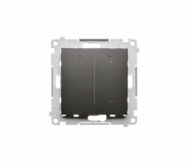 Ściemniacz do pasków LED-owych 12-24 V [Wi-Fi], 120 W, (moduł), czarny mat Simon GO DESW1W.01/49