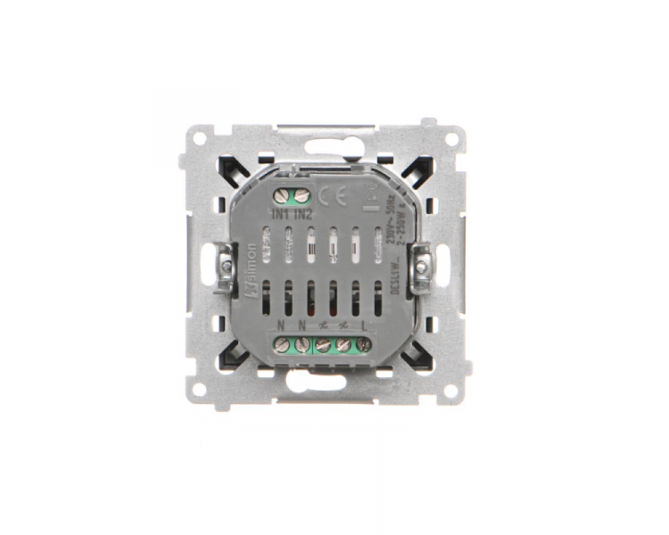 Ściemniacz do żarówek LED-owych 230 V [Wi-Fi], 2-200 W, 230V, (moduł), czarny mat Simon GO DESL1W.01/49