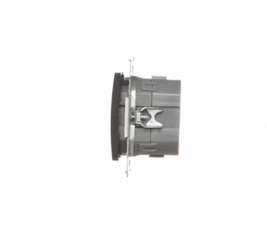 Ściemniacz do żarówek LED-owych 230 V [Wi-Fi], 2-200 W, 230V, (moduł), czarny mat Simon GO DESL1W.01/49