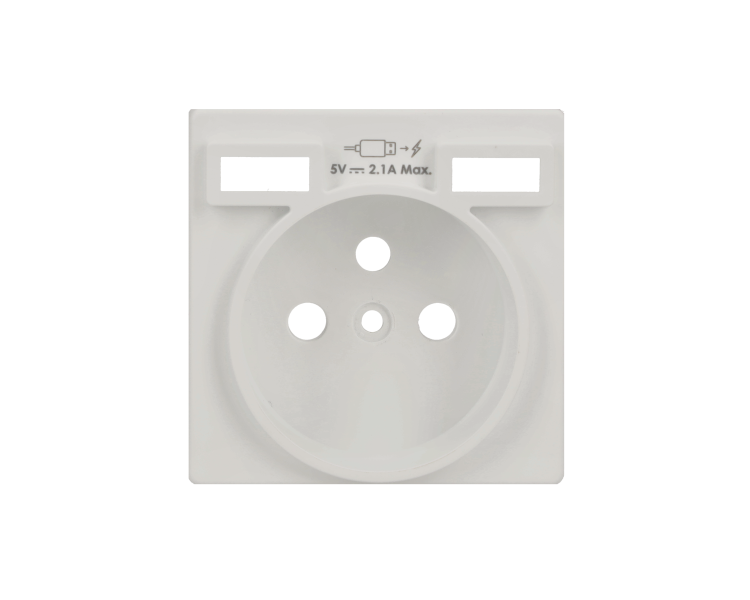 Pokrywa do gniazda ze zintegrowaną ładowarką 2 x USB A+A, biały Simon 82 8200168-030 Pokrywa do gniazda ze zintegrowaną ładowarką 2 x USB A+A, biały Simon 82 8200168-030