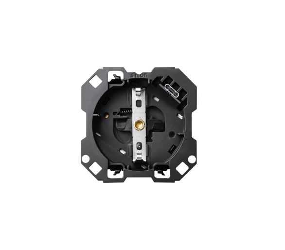 Gniazdo z uziemieniem Schuko i zintegrowaną ładowarką 1xUSB C 30W (mechanizm, bez ramki montażowej), USB: C, Prąd ład.: 2,1A, 16A Simon 100 10011432-039