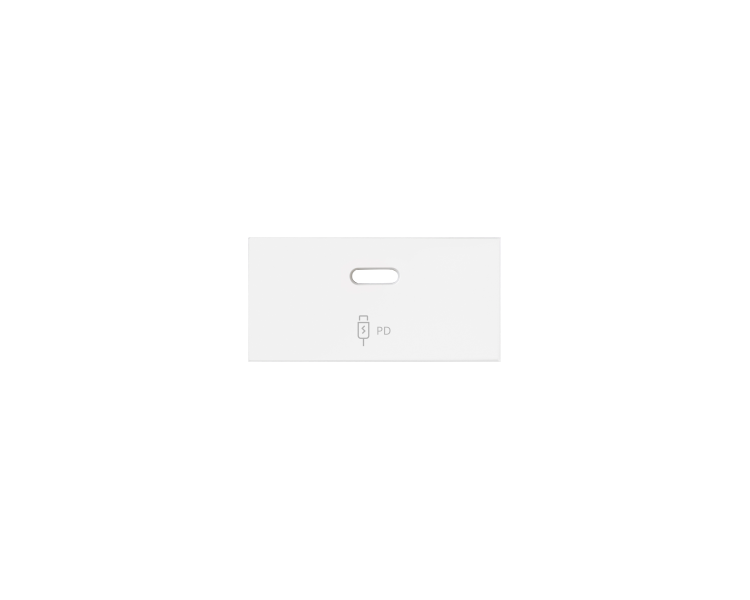 Pokrywa ładowarki USB C, biały, USB: C Simon 100 10001197-230 Pokrywa ładowarki USB C, biały, USB: C Simon 100 10001197-230