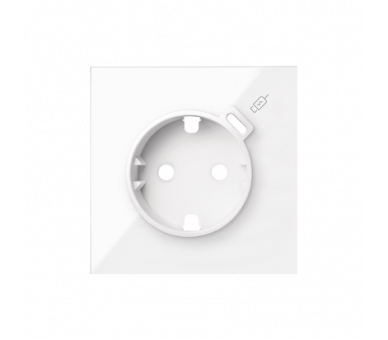 Pokrywa do gniazda Schuko z zintegrowaną ładowarką 1xUSB C, biały, USB: C Simon 100 10000050-130