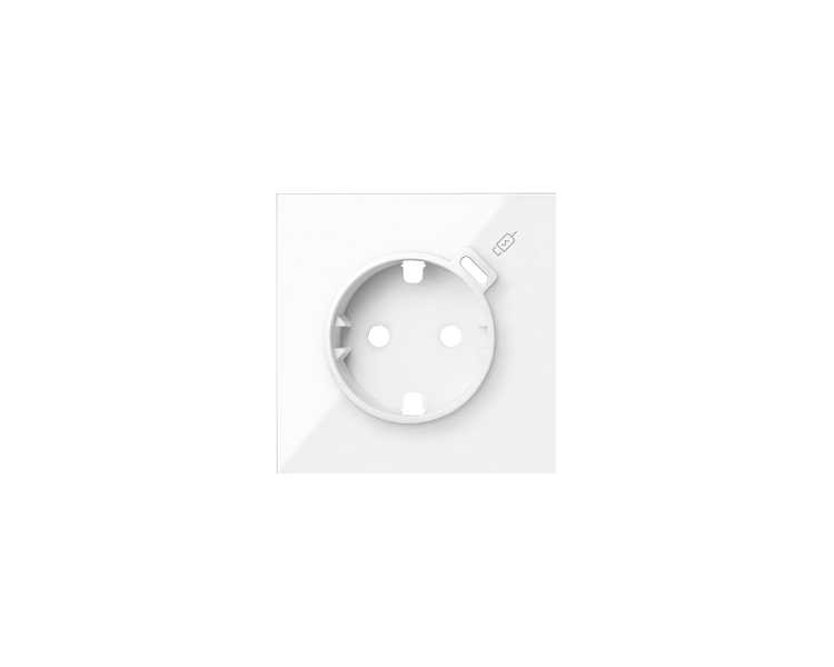 Pokrywa do gniazda Schuko z zintegrowaną ładowarką 1xUSB C, biały, USB: C Simon 100 10000050-130 Pokrywa do gniazda Schuko z zintegrowaną ładowarką 1xUSB C, biały, USB: C Simon 100 10000050-130