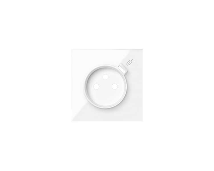 Pokrywa do gniazda z zintegrowaną ładowarką 1xUSB C, biały, USB: C, Prąd ład.: 2,1A Simon 100 10000169-130 Pokrywa do gniazda z zintegrowaną ładowarką 1xUSB C, biały, USB: C, Prąd ład.: 2,1A Simon 100 10000169-130