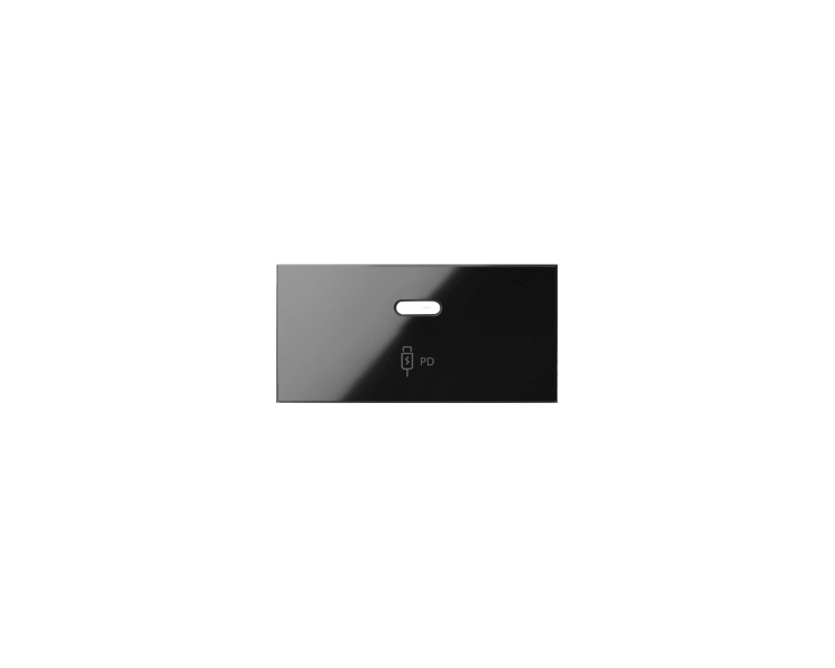 Pokrywa ładowarki USB C, czarny, USB: C Simon 100 10001197-138 Pokrywa ładowarki USB C, czarny, USB: C Simon 100 10001197-138