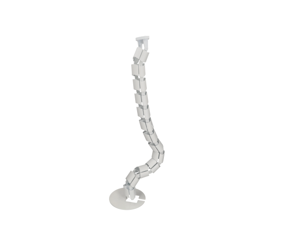 Organizator do kabli, dł.: 910mm, biały Simon 49204004-030