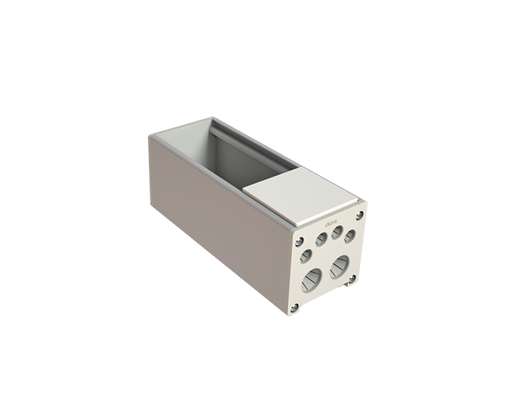 Podstawa, OFIBLOK COMPACT, 2×K45, czysta biel Simon KFC202/9