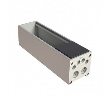 Podstawa, OFIBLOK COMPACT, 3×K45, czarny Simon KFC203/14