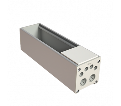 Podstawa, OFIBLOK COMPACT, 3×K45, czysta biel Simon KFC203/9