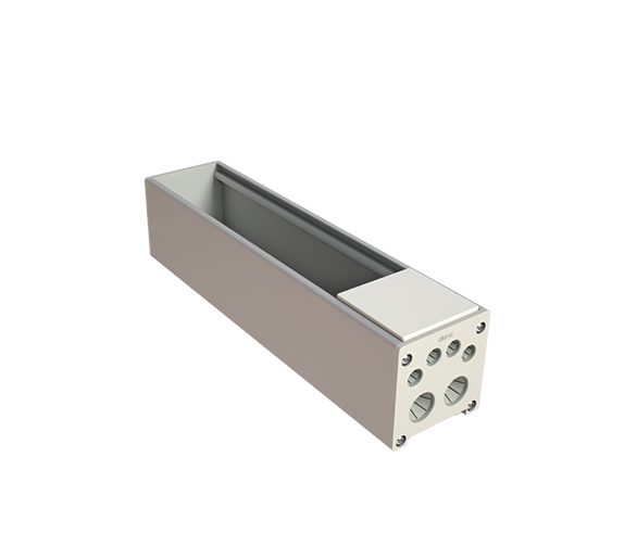 Podstawa, OFIBLOK COMPACT, 4×K45, czysta biel Simon KFC204/9