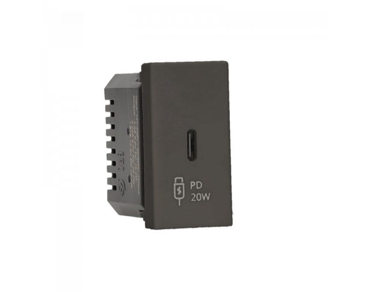 Ładowarka USB, K45, 5V, DC, 3,1A, 45×22,5mm, czarny, Maksymalna moc ładowania: 20W, USB: A Simon K126I/14 Ładowarka USB, K45, 5V, DC, 3,1A, 45×22,5mm, czarny, Maksymalna moc ładowania: 20W, USB: A Simon K126I/14