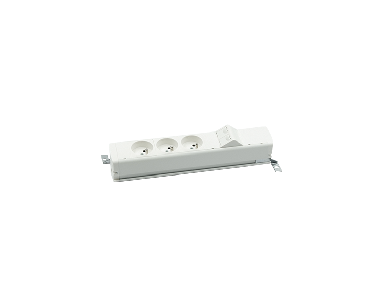 Listwa zasilająca standardowa zest: 3x250V typ E + plakietka 2xRJ45 z mocowaniem Keystone, zaciski śrubowe, biały Simon 480 48130E300K00000-33 Listwa zasilająca standardowa zest: 3x250V typ E + plakietka 2xRJ45 z mocowaniem Keystone, zaciski śrubowe, biały Simon 480 48130E300K00000-33