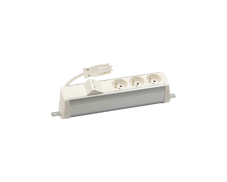Listwa zasilająca powiększona zest: 3x250V typ E + plakietka 2xRJ45 z mocowaniem Keystone, szybkozłącze w układzie Wieland, aluminium biały Simon 480 48210E300K00000-30 Listwa zasilająca powiększona zest: 3x250V typ E + plakietka 2xRJ45 z mocowaniem Keystone, szybkozłącze w układzie Wieland, aluminium biały Simon 480 48210E300K00000-30