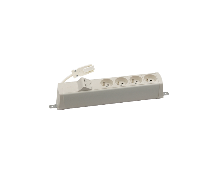 Listwa zasilająca powiększona zest: 4x250V typ E + plakietka 2xRJ45 z mocowaniem Keystone, szybkozłącze w układzie Wieland, biały Simon 480 48210E400K00000-33 Listwa zasilająca powiększona zest: 4x250V typ E + plakietka 2xRJ45 z mocowaniem Keystone, szybkozłącze w układzie Wieland, biały Simon 480 48210E400K00000-33