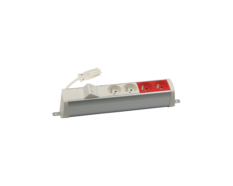 Listwa zasilająca powiększona zest: 2x250V typ E+2x250V UPS+ plakietka 2xRJ45 z mocowaniem Keystone, szybkozłącze w układzie Wieland, aluminium biały Simon 480 48220E220K00000-30 Listwa zasilająca powiększona zest: 2x250V typ E+2x250V UPS+ plakietka 2xRJ45 z mocowaniem Keystone, szybkozłącze w układzie Wieland, aluminium biały Simon 480 48220E220K00000-30