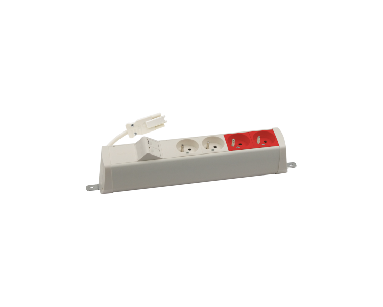Listwa zasilająca powiększona zest: 2x250V typ E+2x250V UPS+ plakietka 2xRJ45 z mocowaniem Keystone, szybkozłącze w układzie Wieland, biały Simon 480 48220E220K00000-33 Listwa zasilająca powiększona zest: 2x250V typ E+2x250V UPS+ plakietka 2xRJ45 z mocowaniem Keystone, szybkozłącze w układzie Wieland, biały Simon 480 48220E220K00000-33