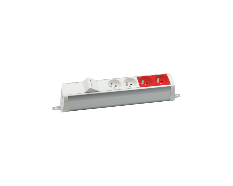Listwa zasilająca powiększona zest: 2x250V typ E+2x250V UPS+ plakietka 2xRJ45 z mocowaniem Keystone, zaciski śrubowe, aluminium biały Simon 480 48230E220K00000-30 Listwa zasilająca powiększona zest: 2x250V typ E+2x250V UPS+ plakietka 2xRJ45 z mocowaniem Keystone, zaciski śrubowe, aluminium biały Simon 480 48230E220K00000-30