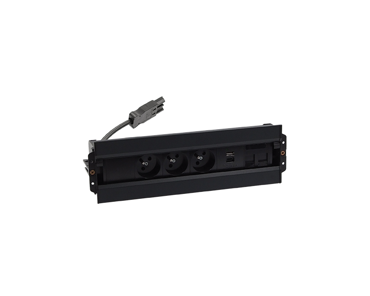 Mediaport Spinner: 3x250V typ E+ładow.USB A-C+ plakietka 2xRJ45 z mocowaniem Keystone, szybkozłącze w układzie Wieland, czarny Simon 480 48610E30BK00000-44 Mediaport Spinner: 3x250V typ E+ładow.USB A-C+ plakietka 2xRJ45 z mocowaniem Keystone, szybkozłącze w układzie Wieland, czarny Simon 480 48610E30BK00000-44