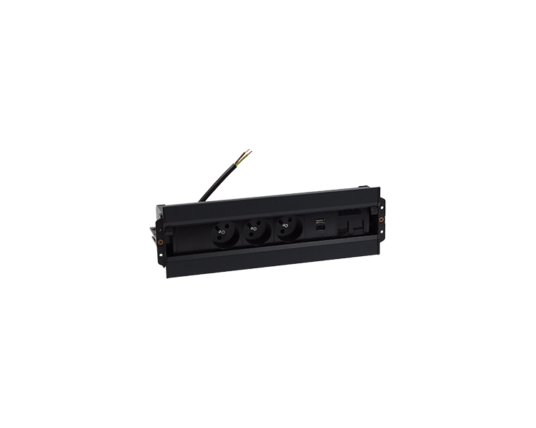 Mediaport Spinner: 3x250V typ E+ładow.USB A-C+ plakietka 2xRJ45, łącz. kabel z mocowaniem Keystone, przewód 10 cm, czarny Simon 48630E30BK00000-44 Mediaport Spinner: 3x250V typ E+ładow.USB A-C+ plakietka 2xRJ45, łącz. kabel z mocowaniem Keystone, przewód 10 cm, czarny Simon 48630E30BK00000-44