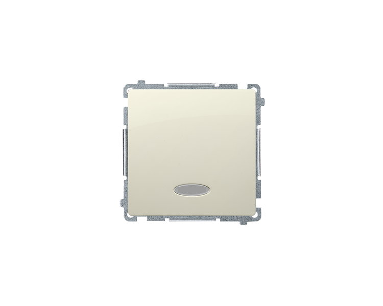 Łącznik jednobiegunowy z sygnalizacją załączenia z sygnalizacja załączenia LED nie wymienialny kolor: niebieski (moduł) 10AX 250