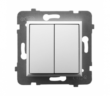 Łącznik podwójny krzyżowy Biały Ospel Aria