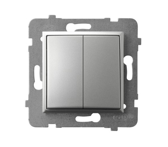 Łącznik podwójny krzyżowy Srebro Ospel Aria