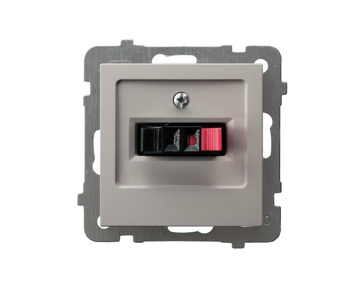 Gniazdo głośnikowe pojedyncze Kaszmir Ospel As