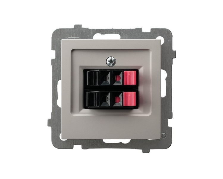 Gniazdo głośnikowe podwójne Kaszmir Ospel As