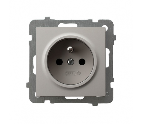 Gniazdo pojedyncze z uziemieniem Kaszmir Ospel As