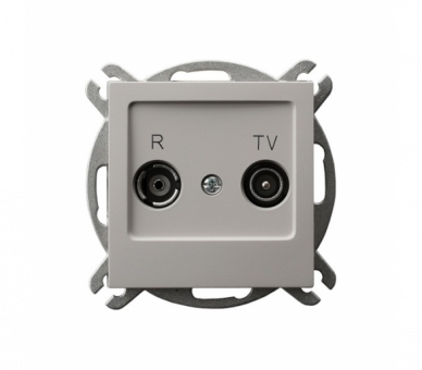 Gniazdo RTV zakończeniowe 10-dB Kaszmir Ospel As