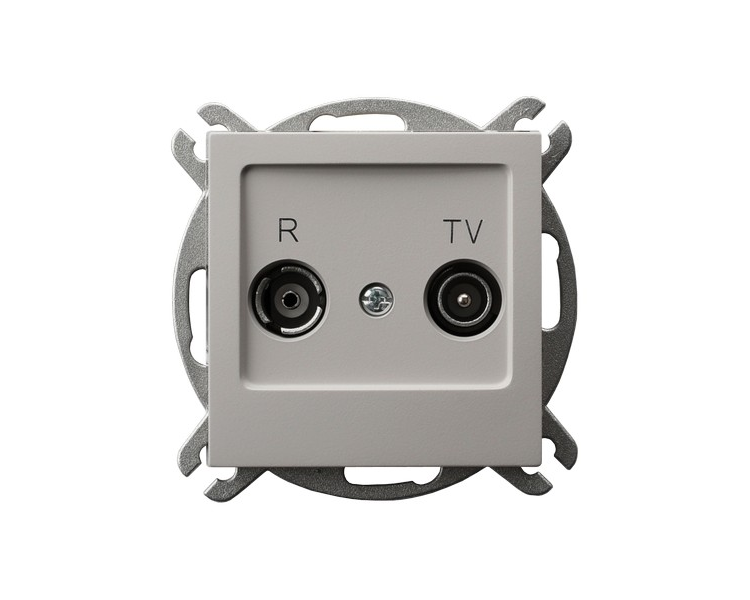 Gniazdo RTV zakończeniowe 10-dB Kaszmir Ospel As