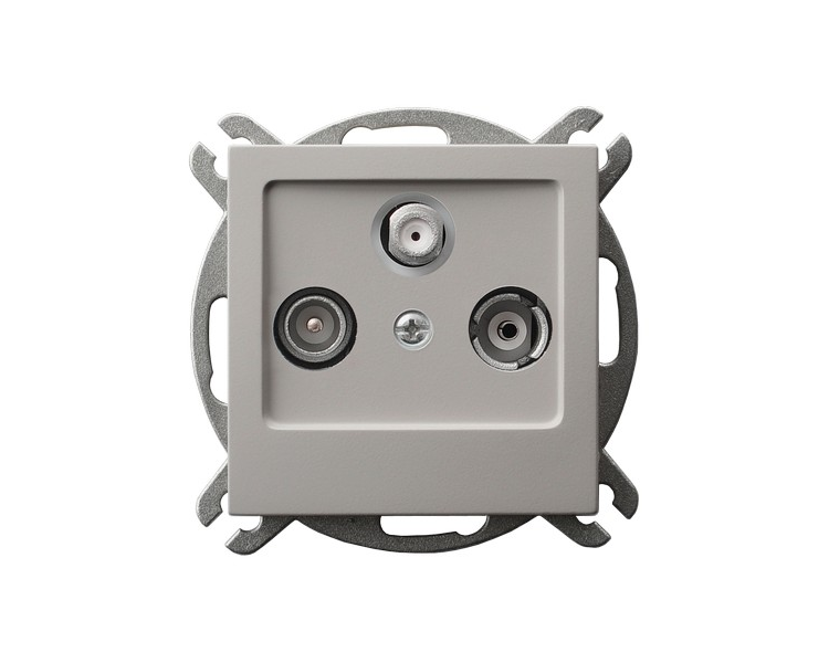 Gniazdo RTV-SAT przelotowe Kaszmir Ospel As