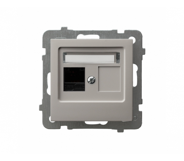 Gniazdo komputerowe pojedyncze, kat. 5e MMC Kaszmir Ospel As