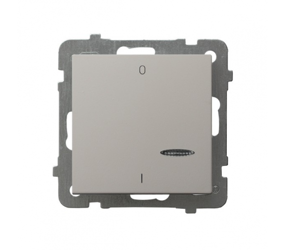 Łącznik dwubiegunowy z podświetleniem niebieskim Kaszmir Ospel As