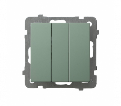 Łącznik potrójny Zielony mat Ospel As